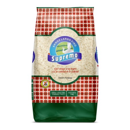 ARROZ SUPREMO TIPO III 500GR., 1KG. Y 5KG