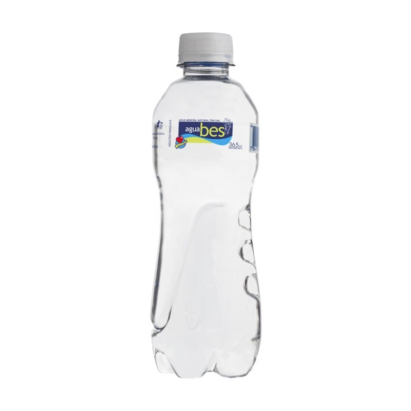 AGUA MINERAL NATURAL CON GAS 365 ML PACK X12