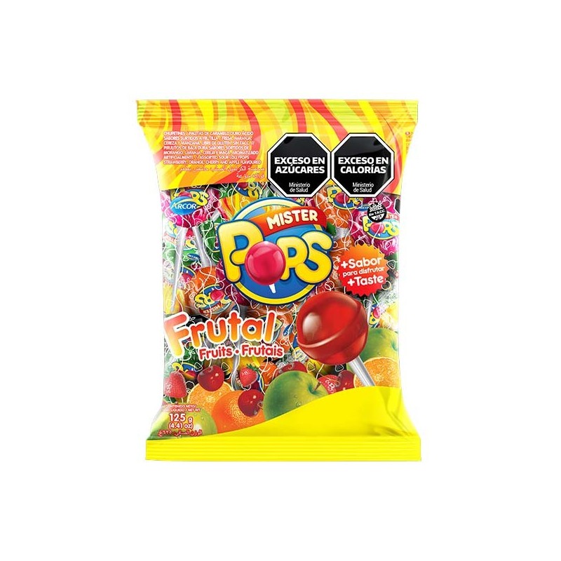 MISTER POPS FRUTAL 12X50