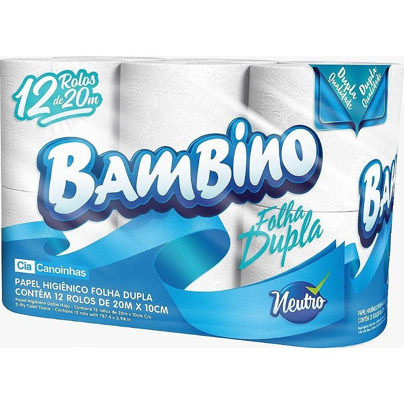 Papel ph bambino blanco neutro (12x4)