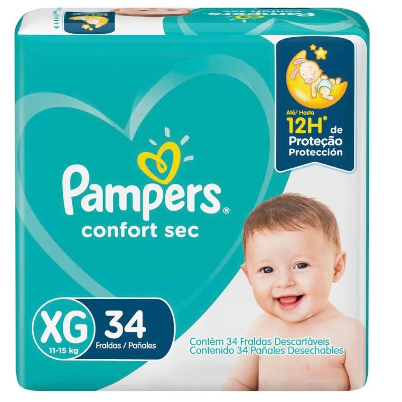 Distribuidora de pañales Pampers Sec  ventas en Paraguay