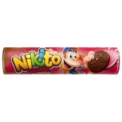 Galletita Nikito Choco/Morango 135gr