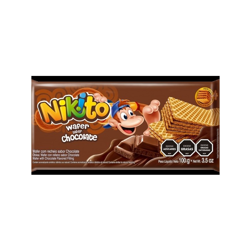 Wafle Nikito chocolate 100g